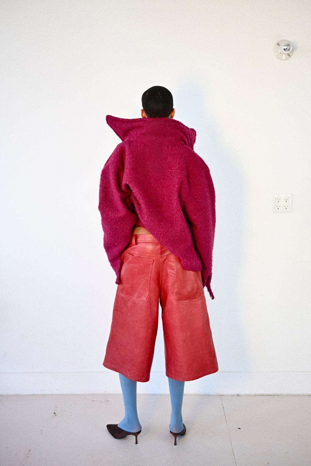 Berry Boucle Jacket