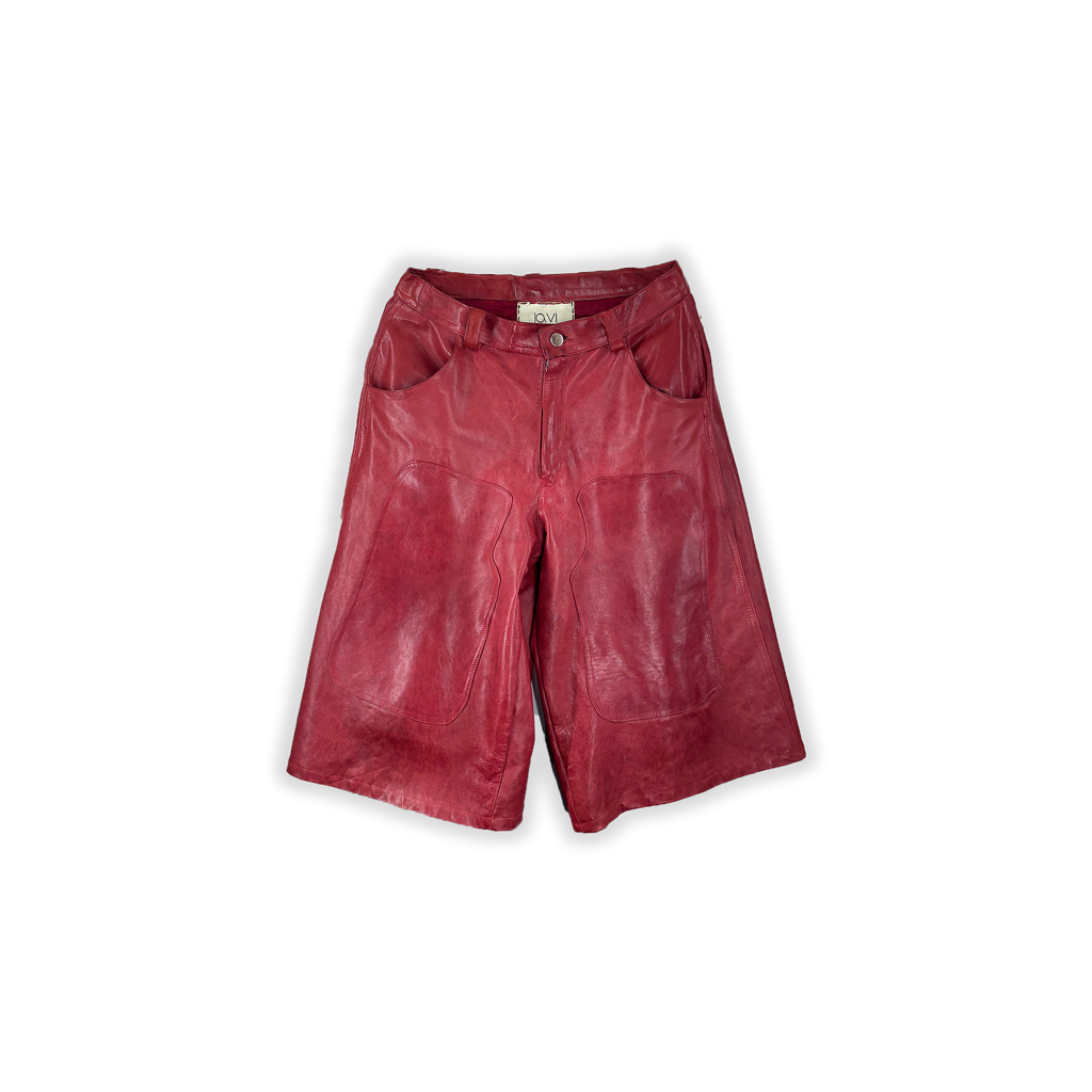 Leather Long Short