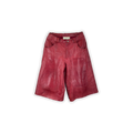 Leather Long Short