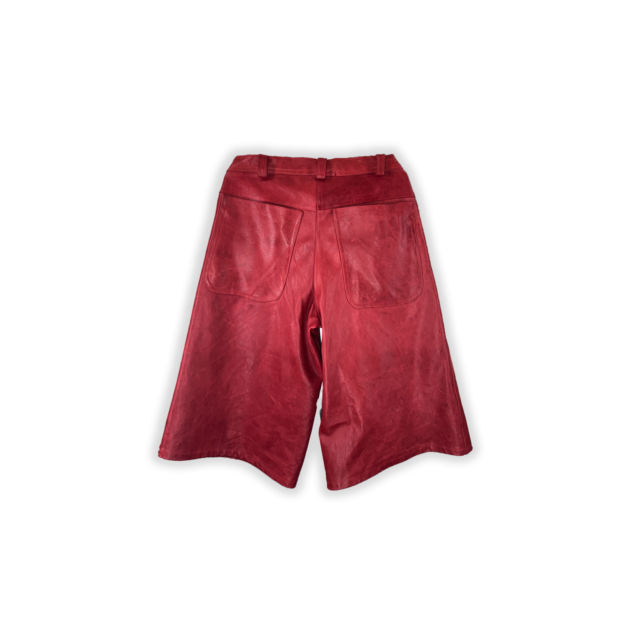 Leather Long Short