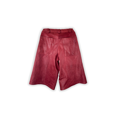 Leather Long Short